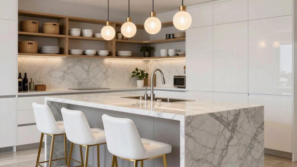 stylish functional kitchen island