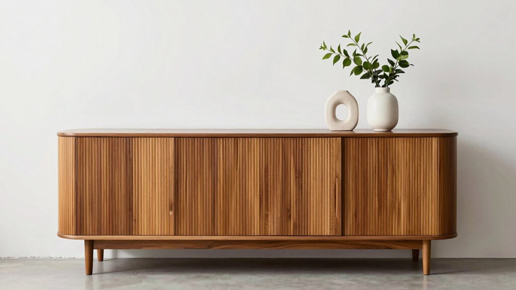 stylish textured cabinet accents