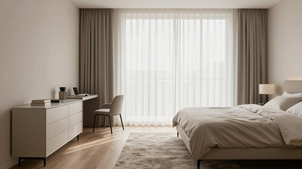 thoughtful bedroom furniture placement