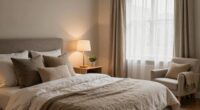 thoughtfully planned guest space
