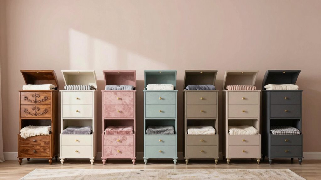 top blanket storage chests
