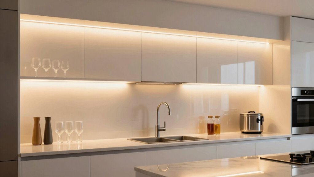 top cabinet lighting options