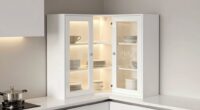 top corner cabinet options