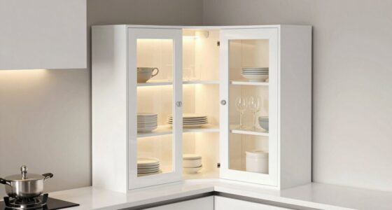 top corner cabinet options