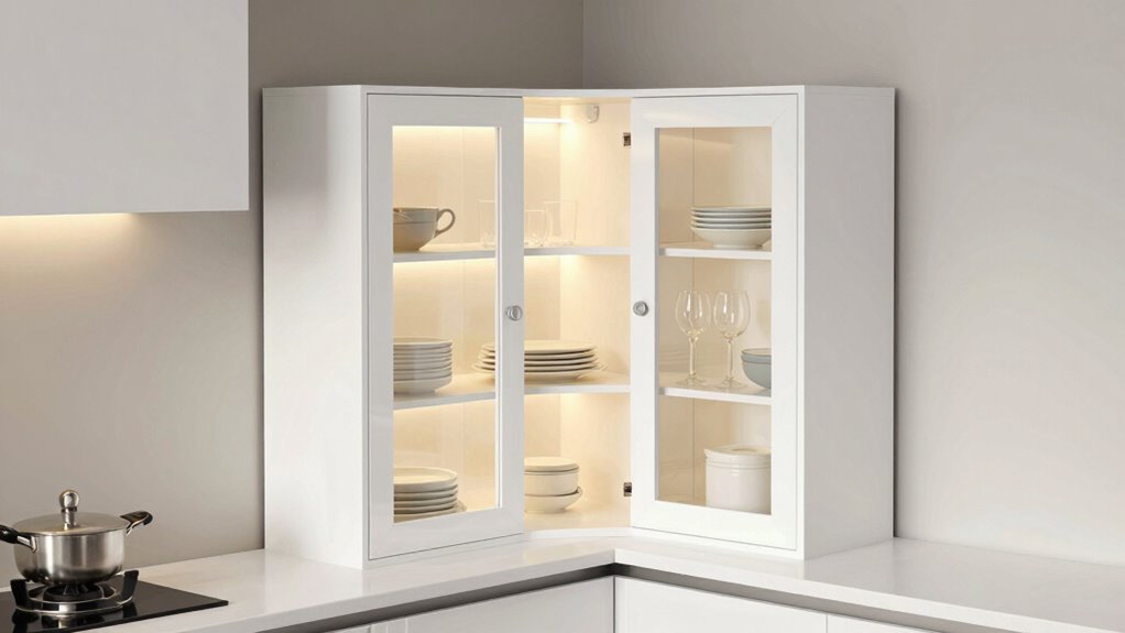 top corner cabinet options