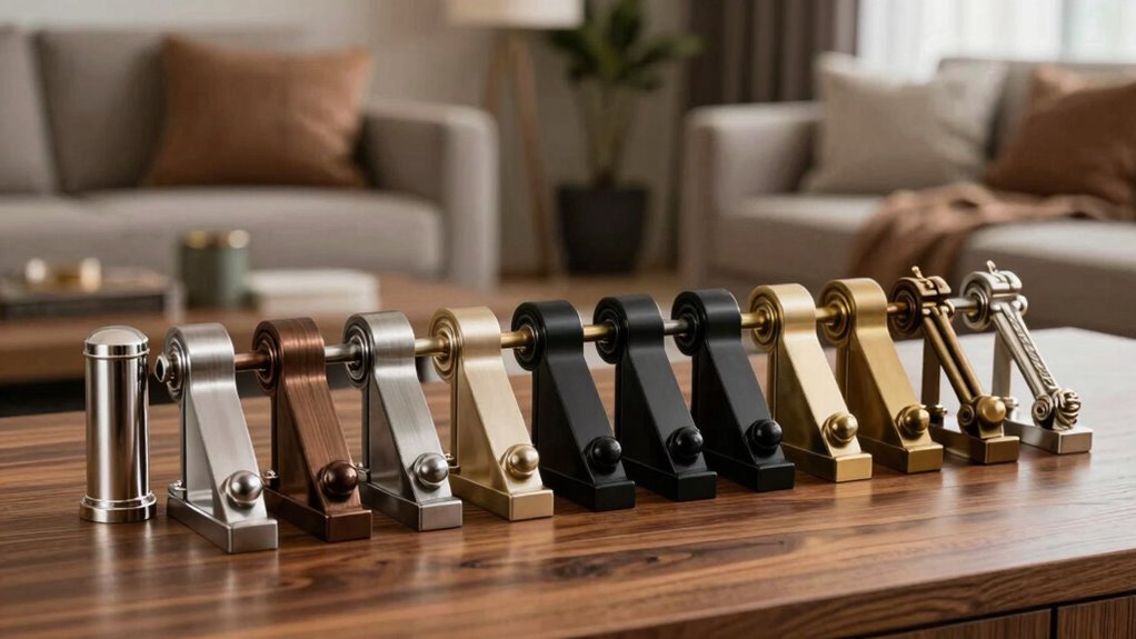 top curtain rod sets