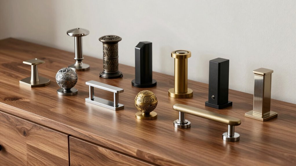 top decorative cabinet hardware