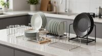 top dish drying racks