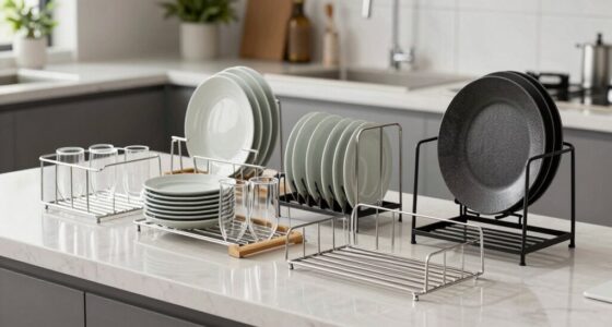 top dish drying racks