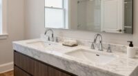 top double sink vanities