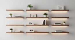 top floating shelf options