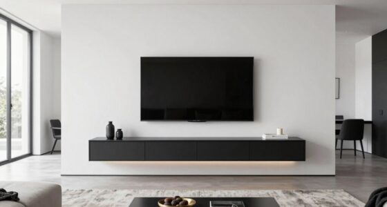 top floating tv consoles