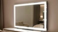 top large illuminated vanity mirrors
