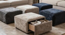 top large storage ottomans