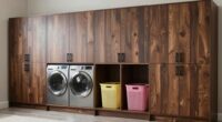 top laundry hamper cabinets