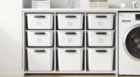 top laundry sorter cabinets