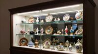 top led curio cabinet picks
