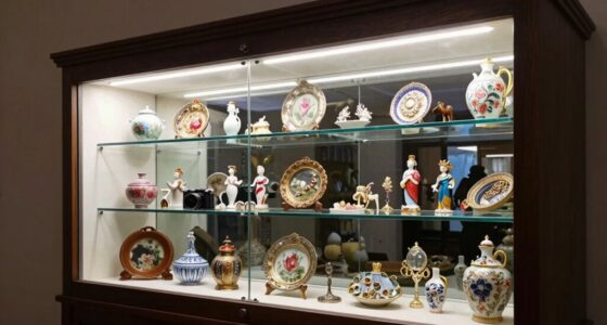 top led curio cabinet picks