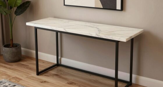 top marble console tables