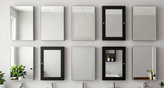 top mirrored cabinet options