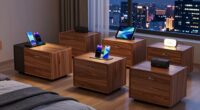 top nightstands with chargers