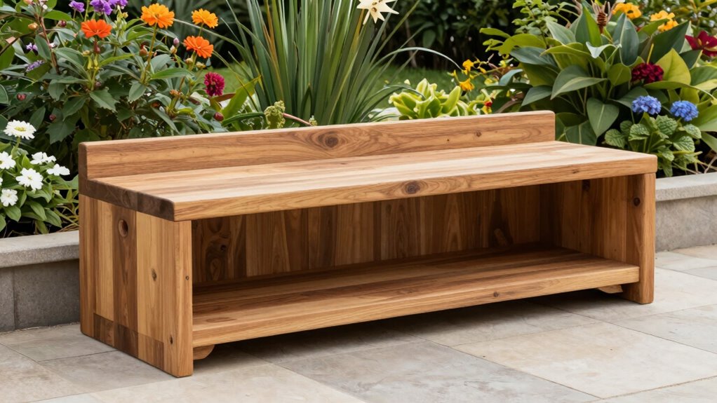 top outdoor storage benches