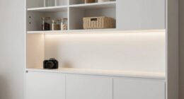 top pantry cabinets with outlets