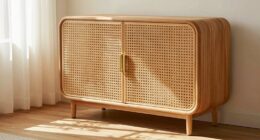 top rattan storage cabinets