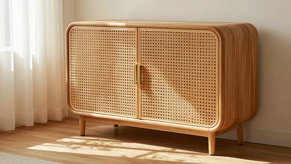 top rattan storage cabinets