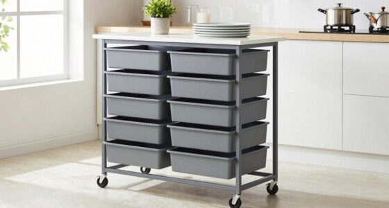 top rolling storage carts