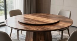 top round dining tables