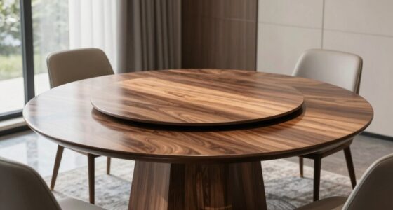 top round dining tables