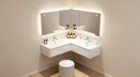 top small space vanities