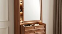 top standing jewelry cabinets