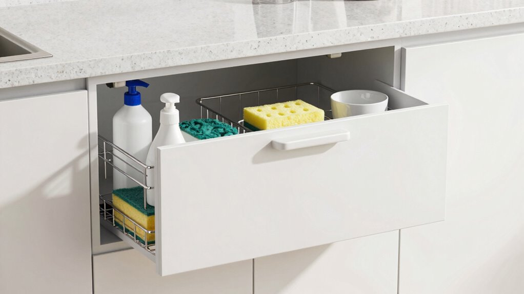 top under sink organizers
