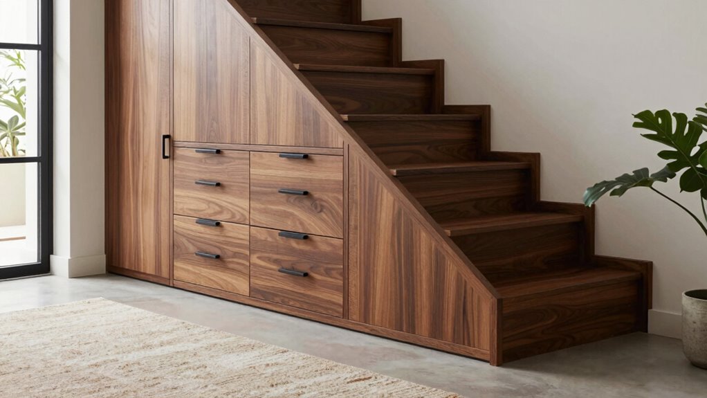 top under stair storage options