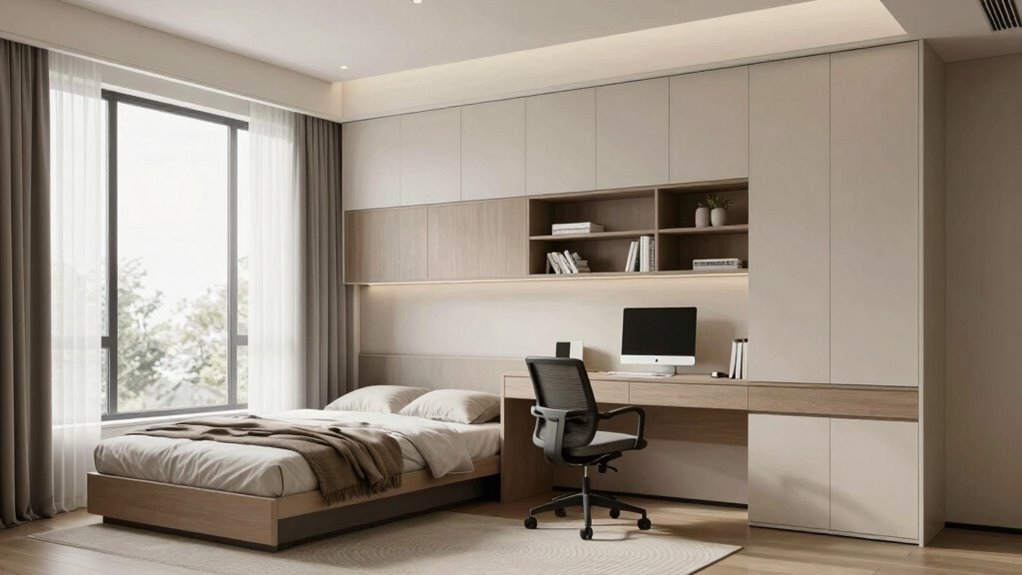 wall beds with desks