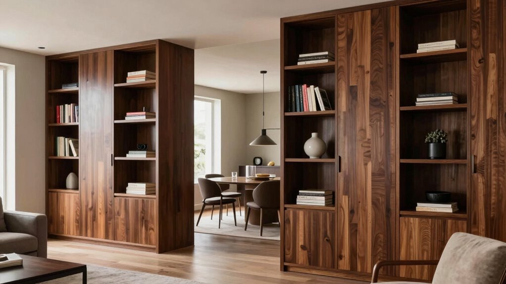 zones with stylish storage