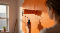 A “Boring, Unenthusiastic” Bedroom Got a Bold Accent Wall in Just 2 Days