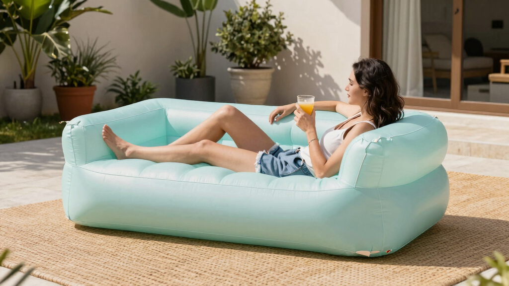 Can Inflatable Outdoor Furniture Ever Be Chic?