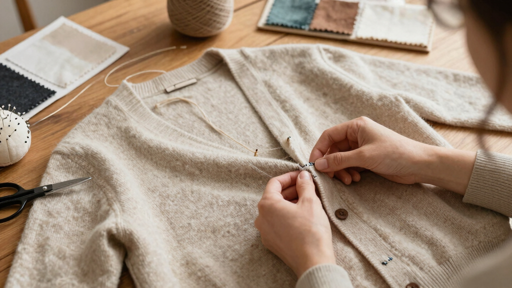 Readers reply: The inside of my cardigans never become bobbled. Can’t the pieces be sewn together inside out?