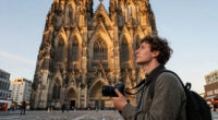 The Cologne Cathedral compared to its surroundings
