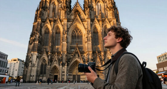 The Cologne Cathedral compared to its surroundings
