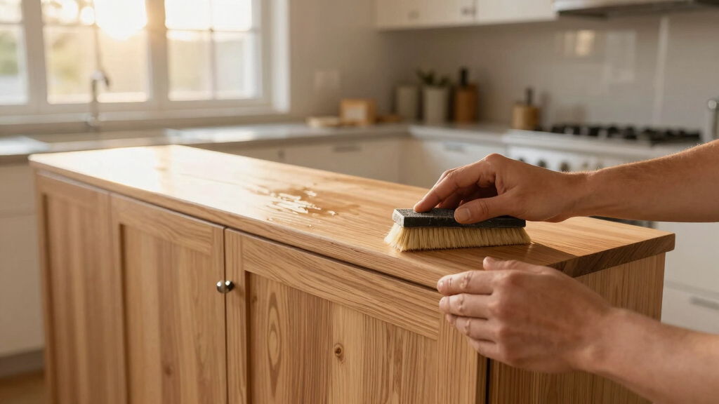 3 Golden Rules for Refreshing Dated Oak Cabinets (No Paint Required)