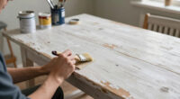 A Damaged Secondhand Dining Table Got a $25 Redo