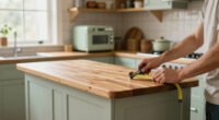 A Peninsula Counter Nearly Doubled the Storage in This 1950s Kitchen