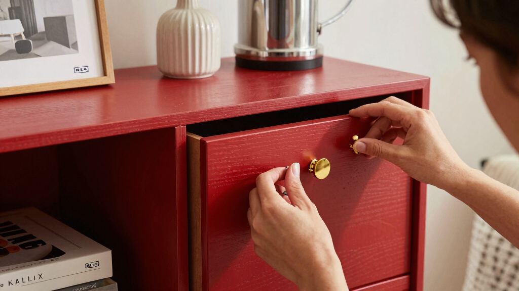 An IKEA KALLAX Got a $40 DIY Redo and Now It Looks Boutique