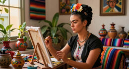 Frida Kahlo at Home: 10 Photos of the Artist in Her Sanctuaries