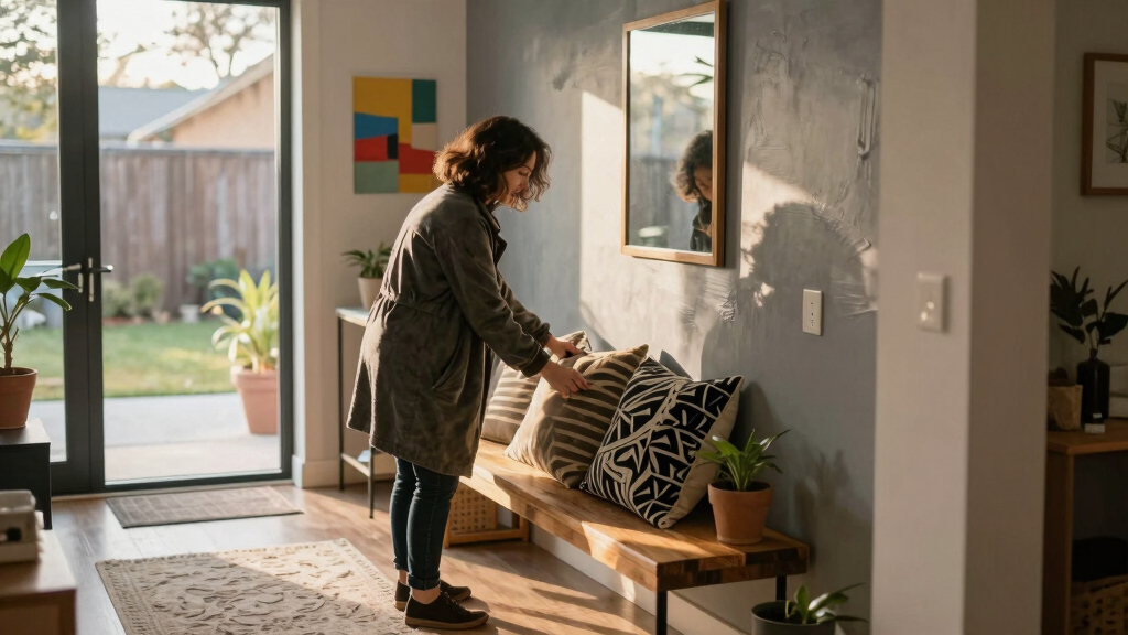 I Asked AI to Give My Boring Entryway a Makeover, and I Actually Took Its Advice