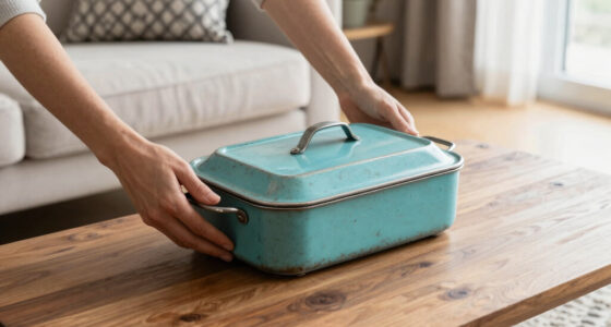 I’m Putting a Vintage Casserole Holder in My Living Room